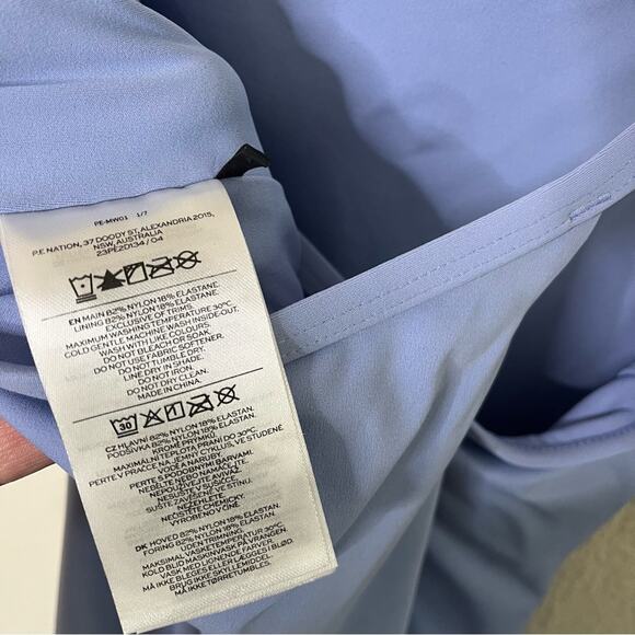 P.E Nation Athletic Workout Tank Dress Lavender Womens Size M - Picture 9 of 9